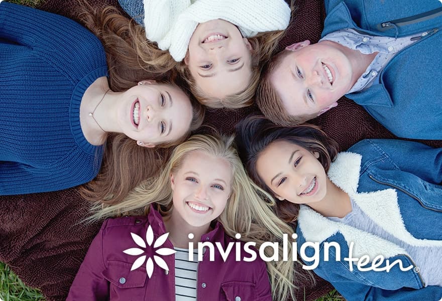 Teenage Invisalign Teen patient smiling